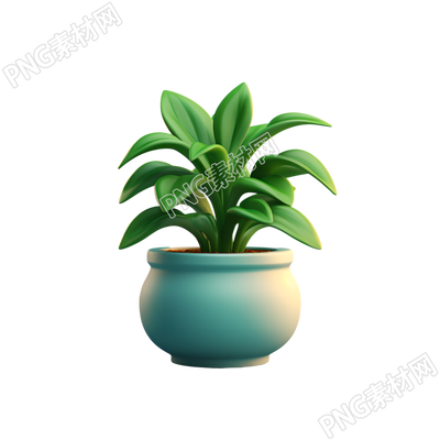 3D植物高清PNG圖形素材