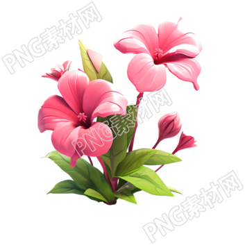 3D花卉可商用素材