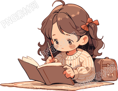 兒童閱讀可商用插畫