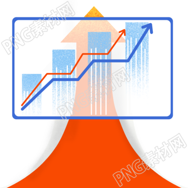 年終總結(jié)業(yè)績匯報圖表插畫