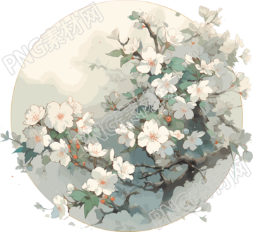 華麗繁花創(chuàng)意設計商業(yè)元素