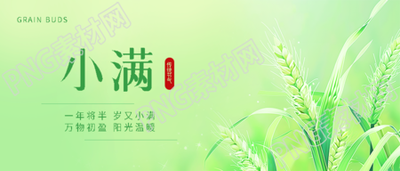 小满节气万物初盈微信公众号首图