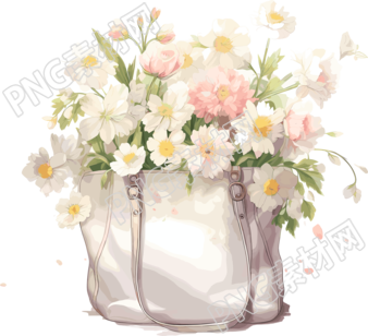 精美丝花包商业素材