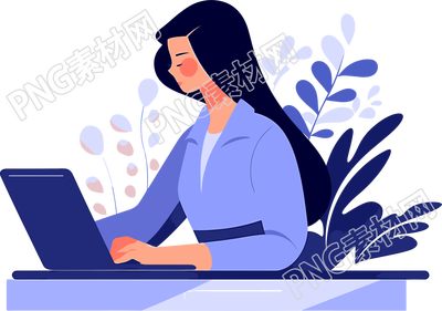 辦公室工作人員商業(yè)插畫