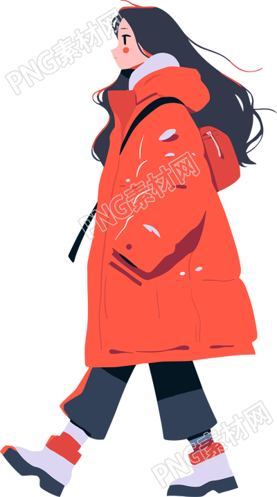 冬季羽絨服女孩保暖素材