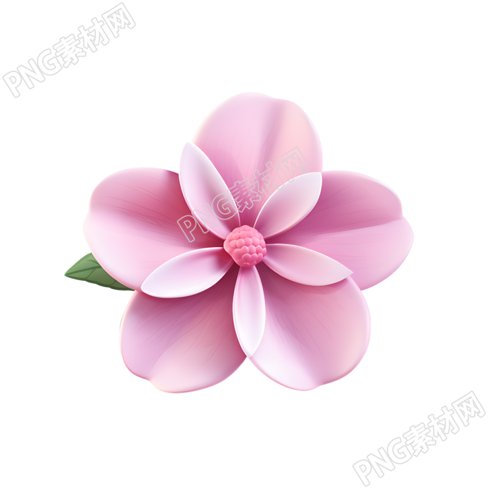 3D花卉可爱素材
