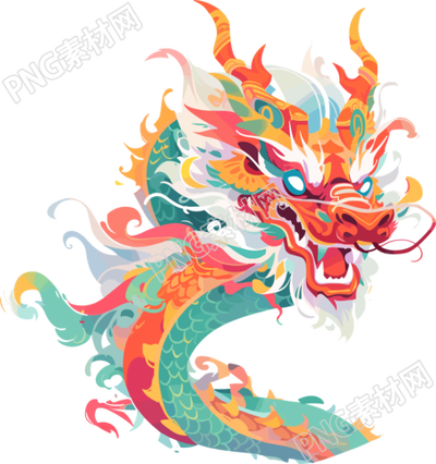 中國(guó)龍圖形插畫設(shè)計(jì)