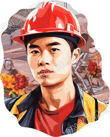 工人商業(yè)設(shè)計(jì)元素