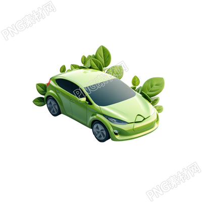 3D環(huán)保汽車可商用素材