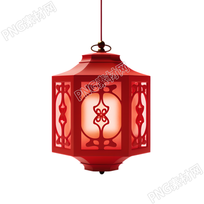 紅燈籠傳統(tǒng)習(xí)俗插畫