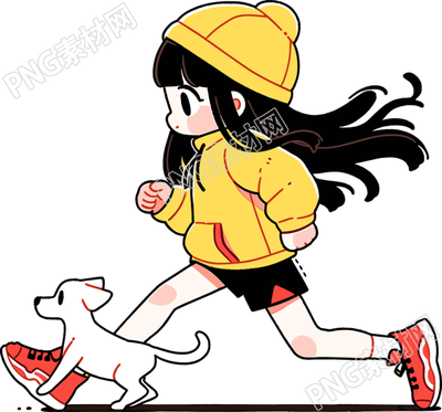 運(yùn)動(dòng)女孩商業(yè)設(shè)計(jì)素材