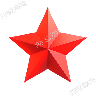 五角星創(chuàng)意設(shè)計(jì)商業(yè)素材PNG