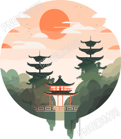 旅游風(fēng)景景點(diǎn)創(chuàng)意元素
