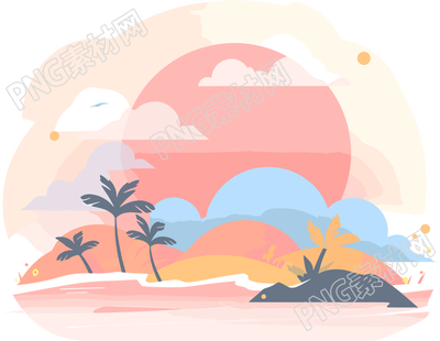 旅游風(fēng)景極簡設(shè)計插圖