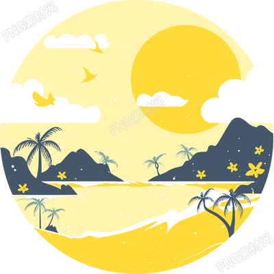 旅游風(fēng)景簡約設(shè)計插畫