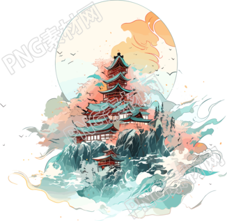旅游風(fēng)景創(chuàng)意設(shè)計元素