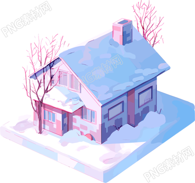 雪地小屋創(chuàng)意設(shè)計元素