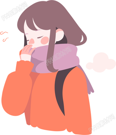 生病女孩創(chuàng)意設計插圖