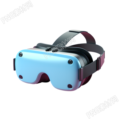 VR眼鏡3D可商用素材