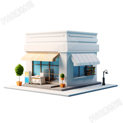 3D購(gòu)物小店創(chuàng)意設(shè)計(jì)素材