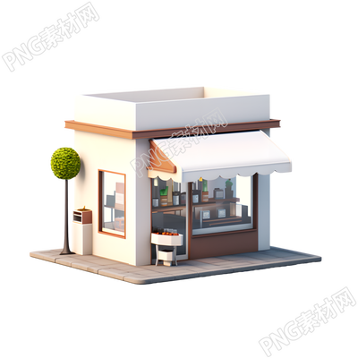 3D購(gòu)物小店創(chuàng)意設(shè)計(jì)素材