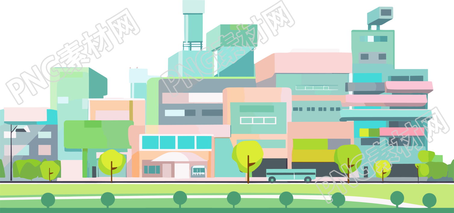 工业园区建筑素材