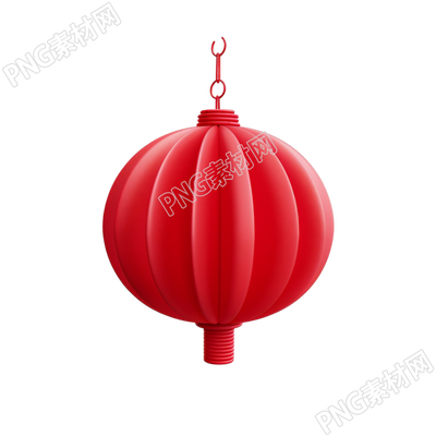 3D紅燈籠創(chuàng)意設(shè)計(jì)插圖