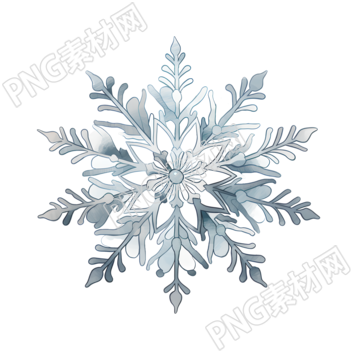 雪花簡(jiǎn)潔設(shè)計(jì)元素
