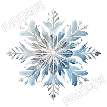 雪花創(chuàng)意設(shè)計(jì)插圖