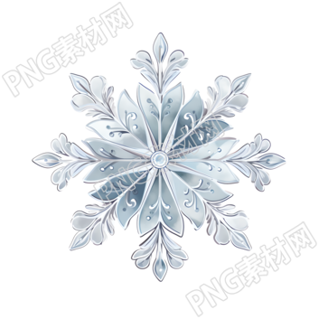 雪花商業(yè)插圖