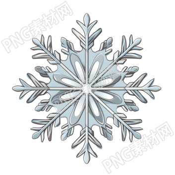 雪花矢量素材