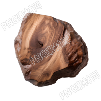 胡桃木PNG透明背景素材