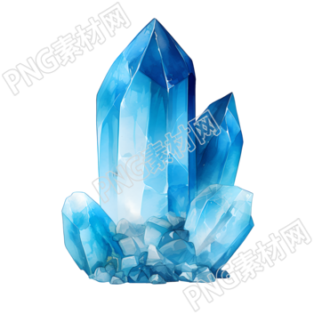 水晶商業(yè)使用插畫