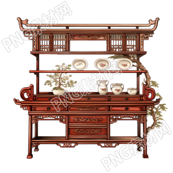红木家具商业设计元素