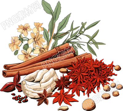 中草药PNG图形素材