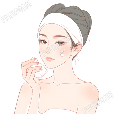 女性护肤创意设计素材
