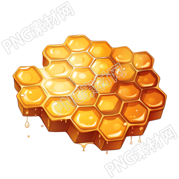 3D蜂巢图形素材