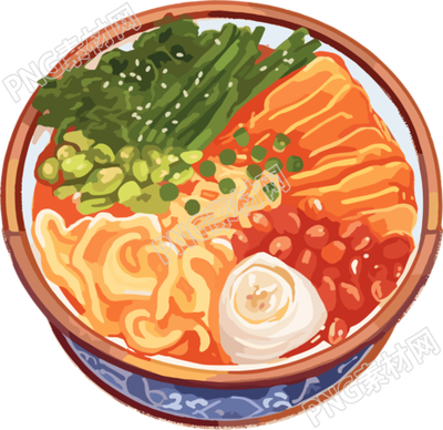螺蛳粉美食图形素材