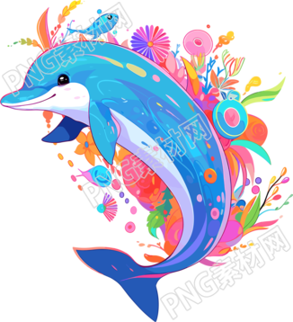 海豚PNG图形素材