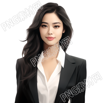 人像老师写实插画