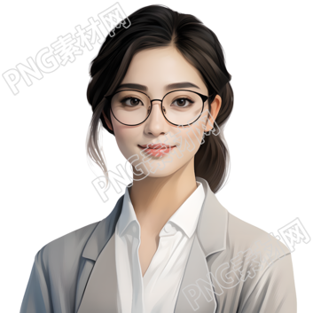 人像老师高清图形设计元素