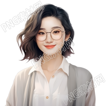 人像老师插画设计