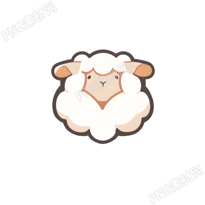 羊logo透明背景素材
