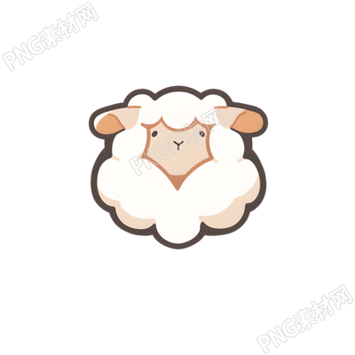 羊logo透明背景素材