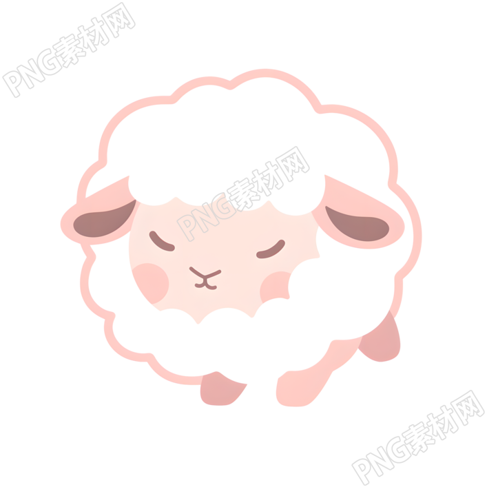 羊logo透明背景图形素材
