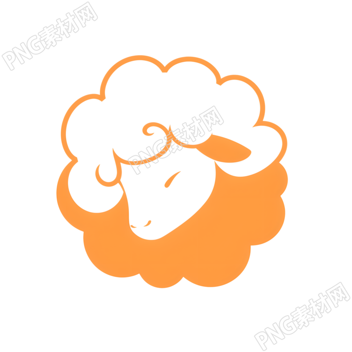 羊logo商业插画设计