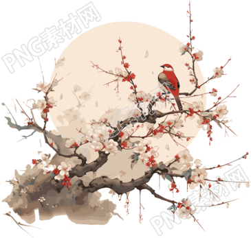 梅花创意设计商用素材