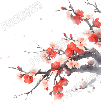梅花高清图像插图