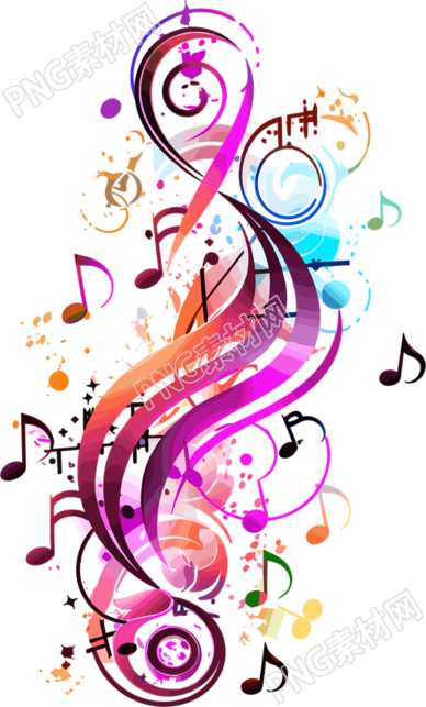 音乐节概念徽章商业插画