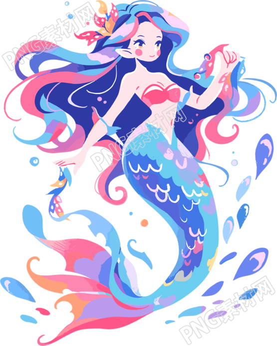 美人鱼创意设计元素